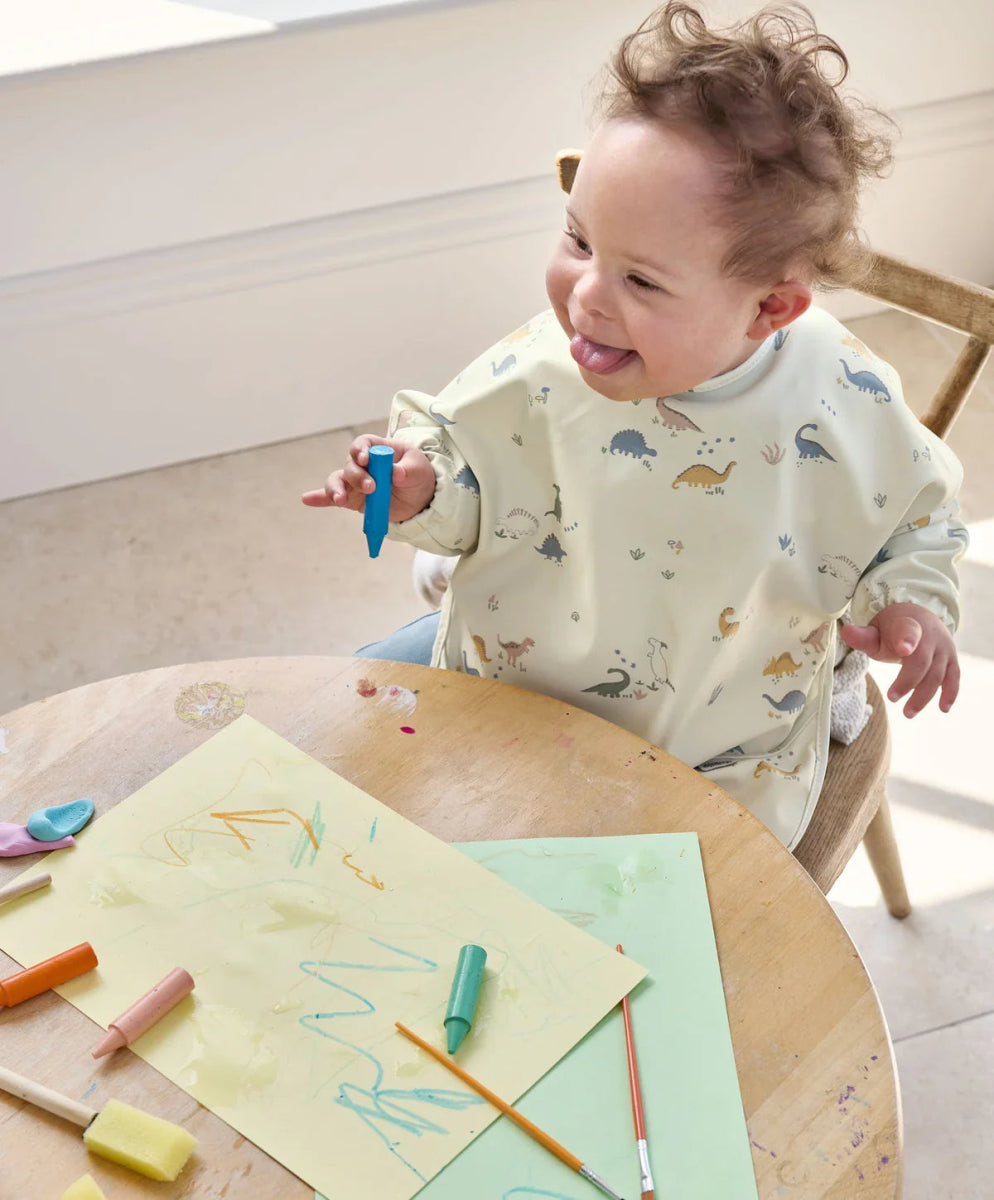 Long - sleeved Bibs Pack of 2 | Bib | Mamas & Papas for Mamas & Papas LB - Bibs & Muslins