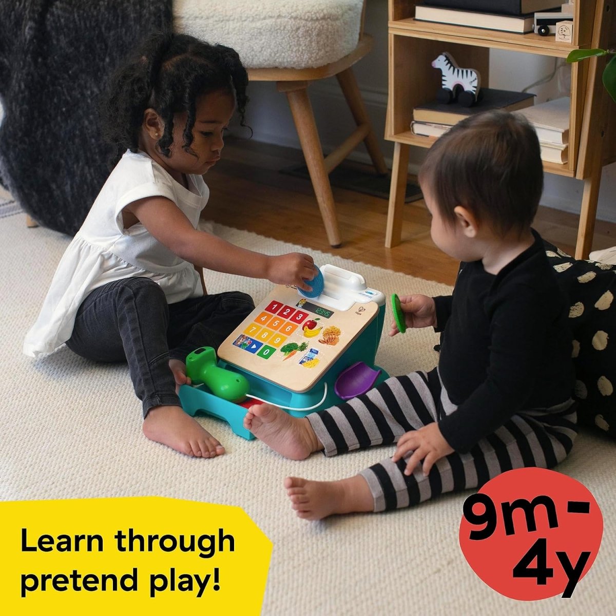 Magic Touch Toy Cash Register - Real Sounds and Music | Activity Toy | Baby Einstein for Mamas & Papas LB - 6hr