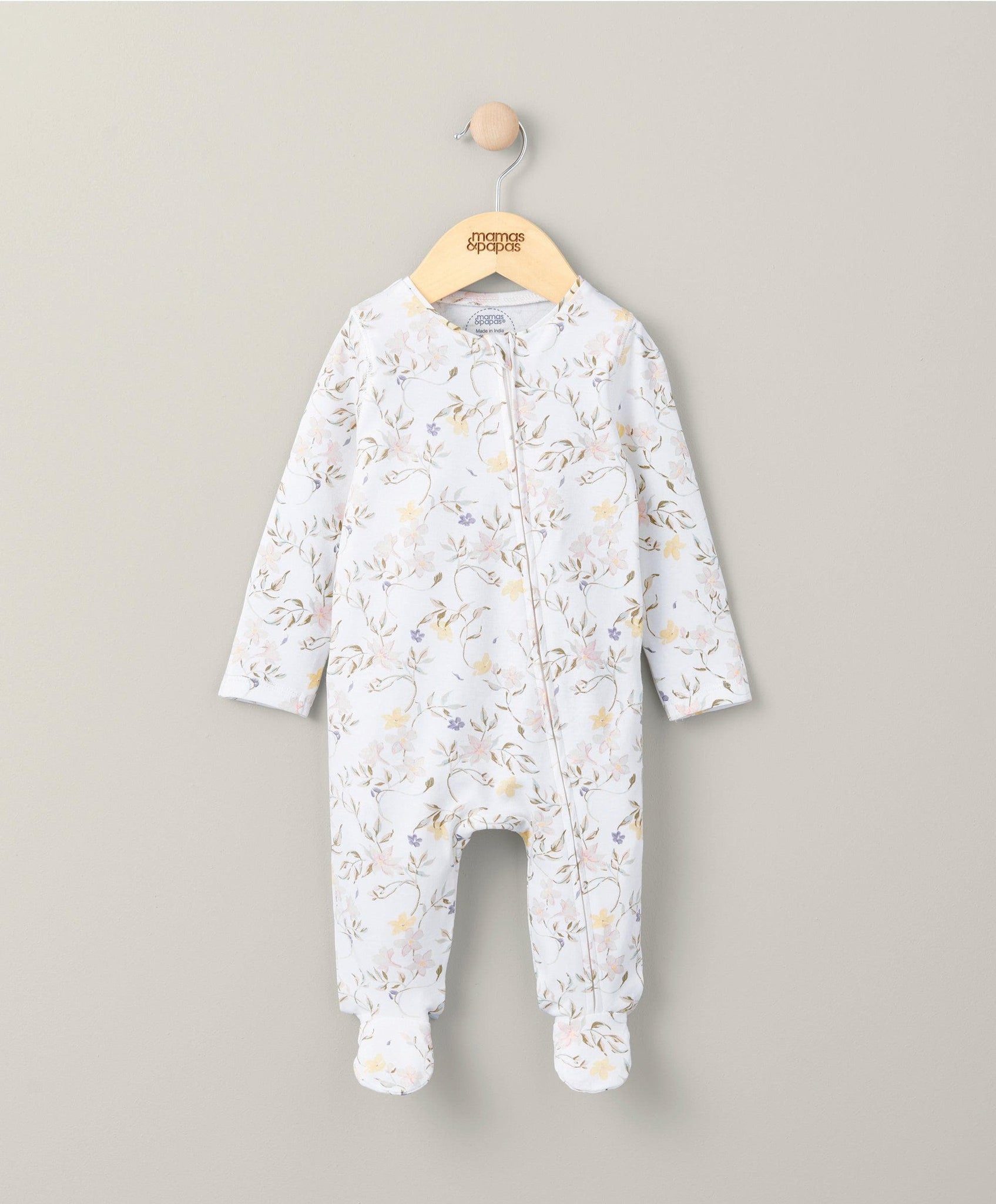 Mamas & Papas Floral Sleepsuit | Mamas & Papas, Babies, Nursing, Sleepsuit