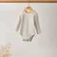 Mamas & Papas Organic Cotton Ribbed Bodysuit - Oatmeal | Mamas & Papas, Babies, Nursing, Bodysuit