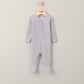 Mamas & Papas Organic Rib Sleepsuit - Heather | Mamas & Papas, Babies, Nursing, Sleepsuit