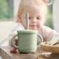 Silicone Sippy Cup 3-in-1