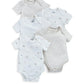 Mamas & Papas Born Wild Shortsleeved Bodysuits (Set of 5) | Mamas & Papas, Babies, Nursing, Bodysuit