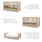 Barton Cotbed - Oak