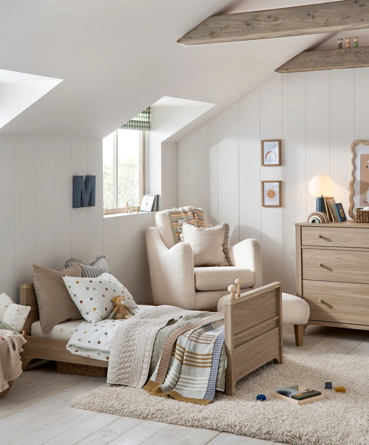 Barton Cotbed - Oak