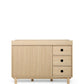 Oska Wide Dresser Changer - Oak