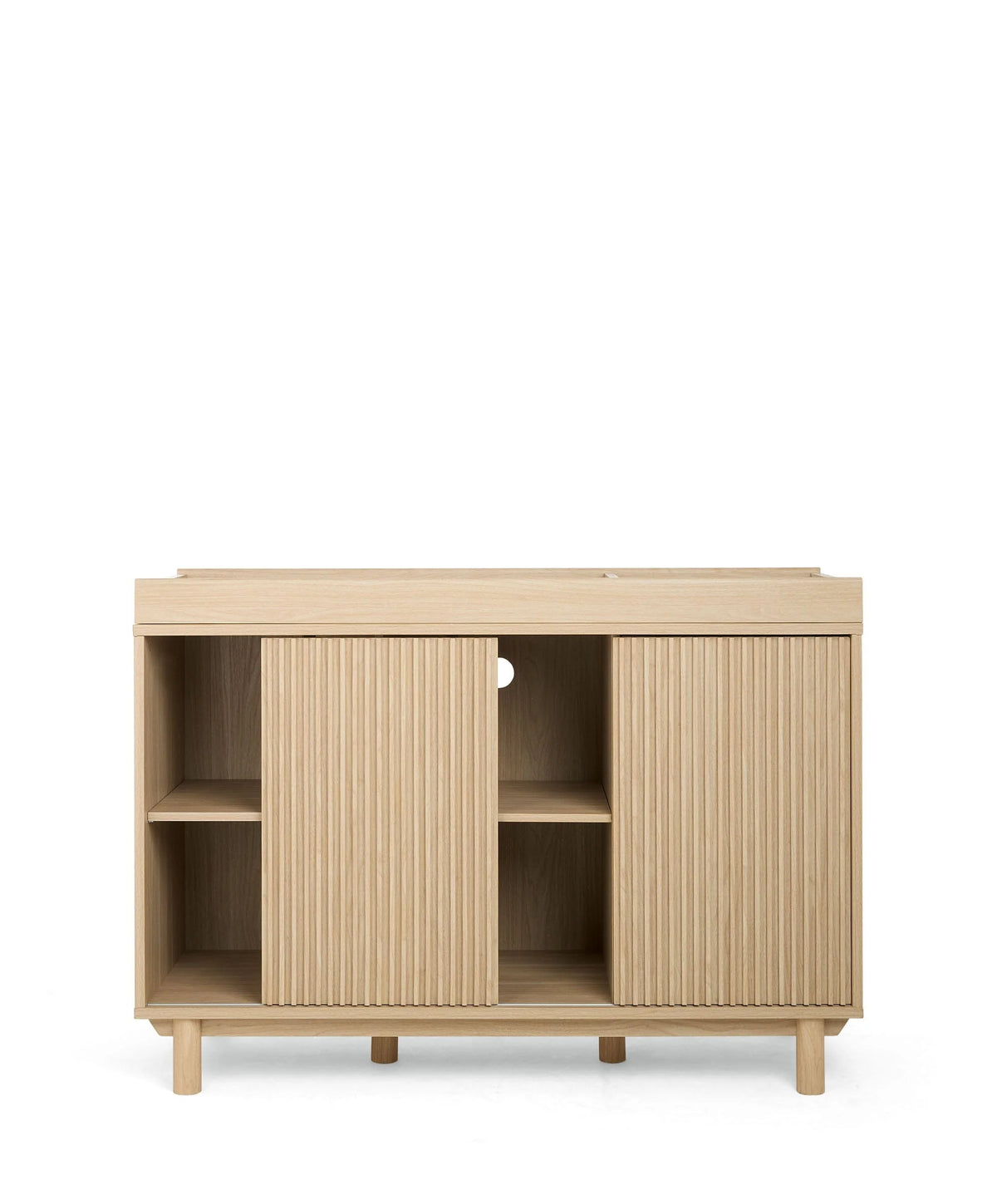 Oska Wide Dresser Changer - Oak