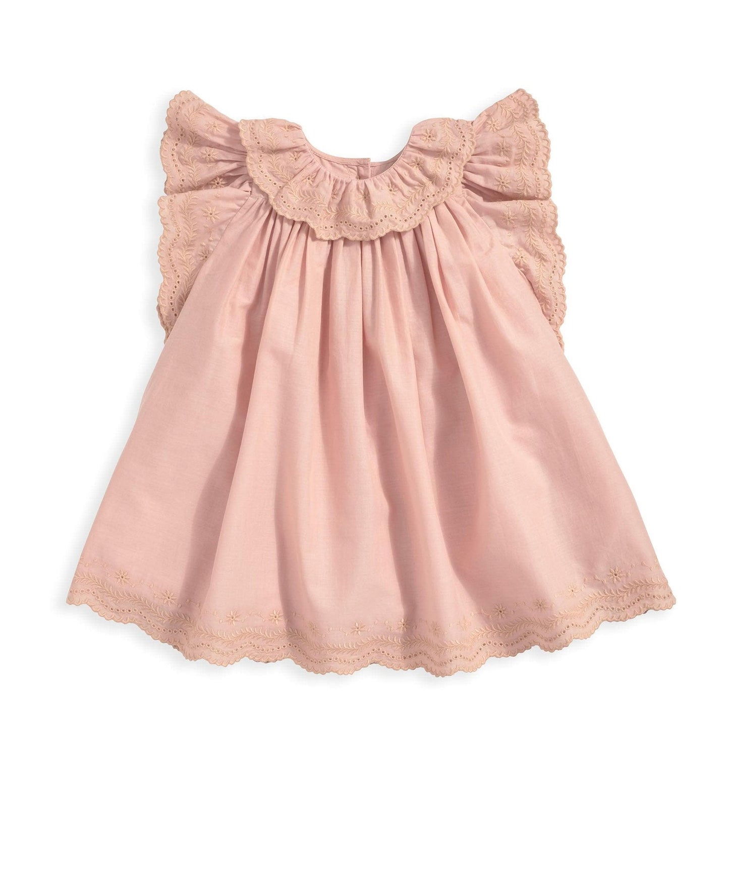 Mamas & Papas Broderie Frill Dress - Pink | Mamas & Papas, Babies, Nursing, Dress