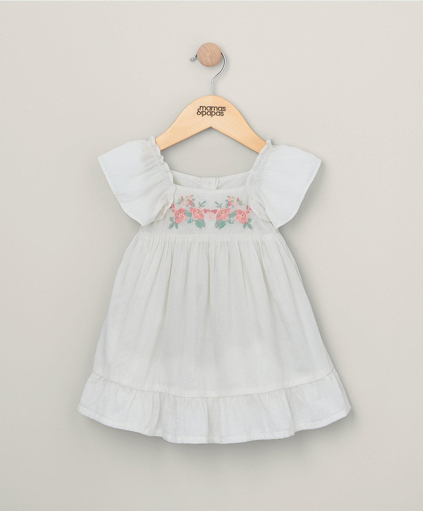Mamas & Papas Embroidered Flower Dress | Mamas & Papas, Babies, Nursing, Dress