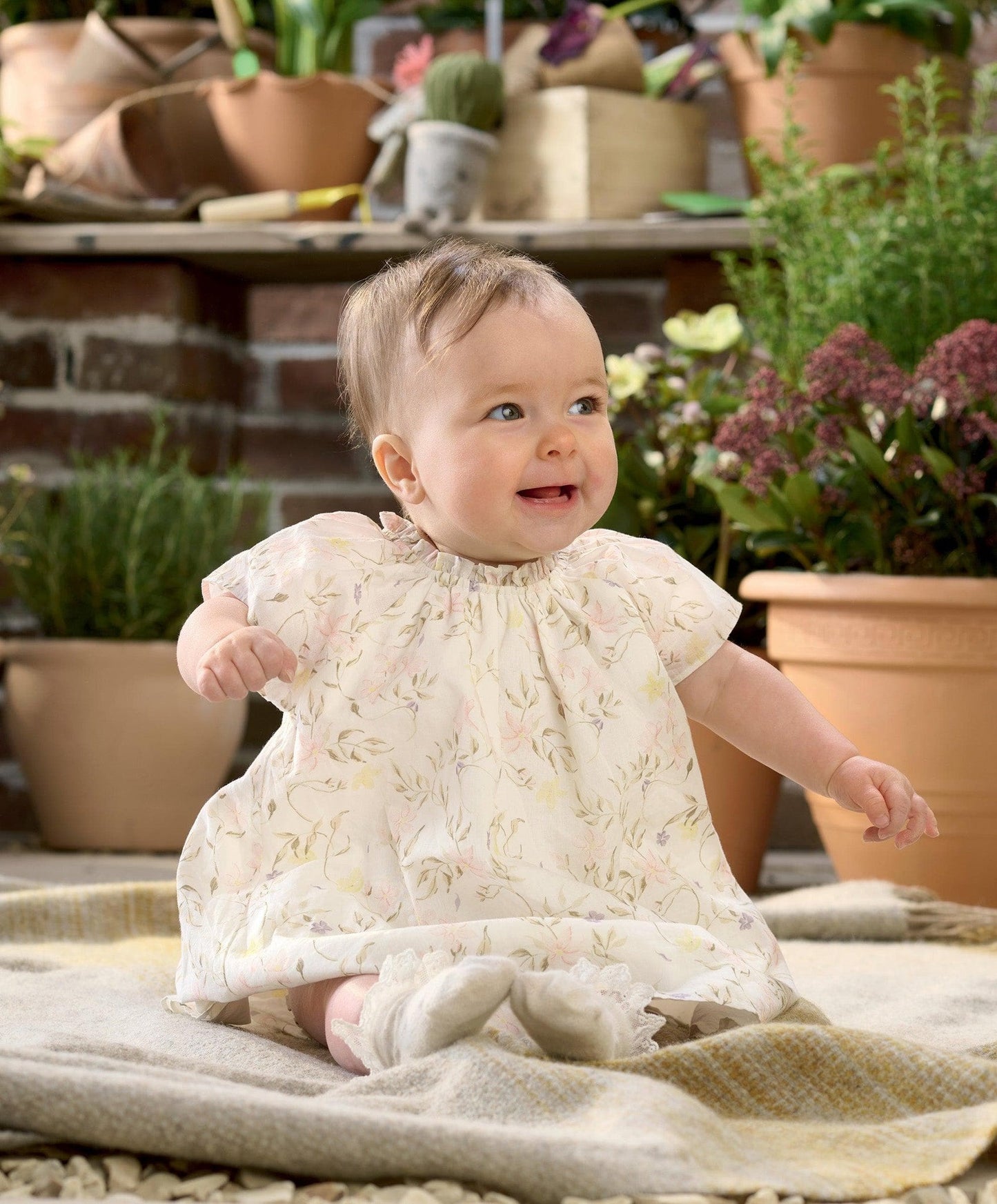 Mamas & Papas Floral Print Dress | Mamas & Papas, Babies, Nursing, Dress