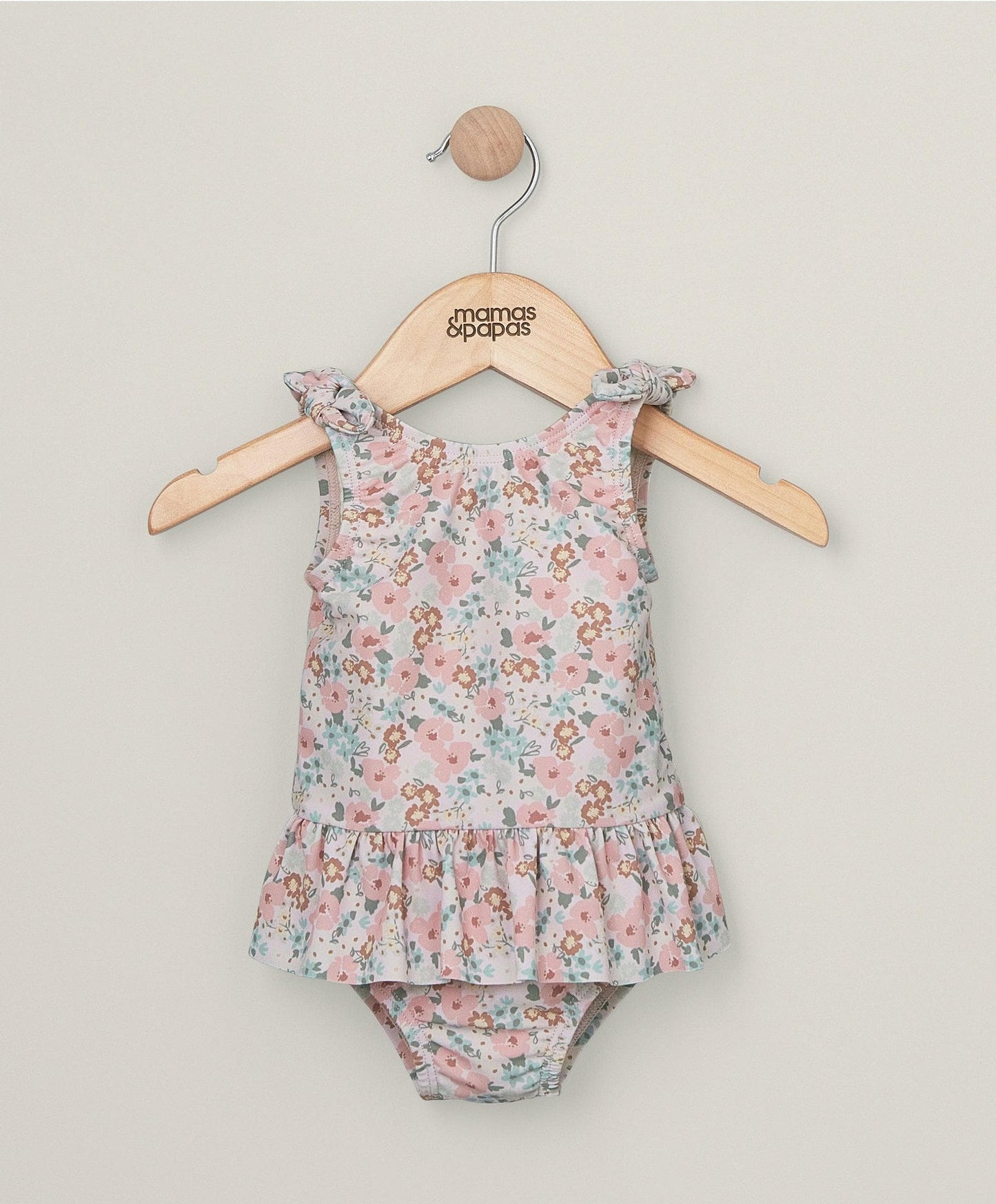 Mamas & Papas Floral Frill Swimsuit | Mamas & Papas, Babies, Nursing, Swimsuit