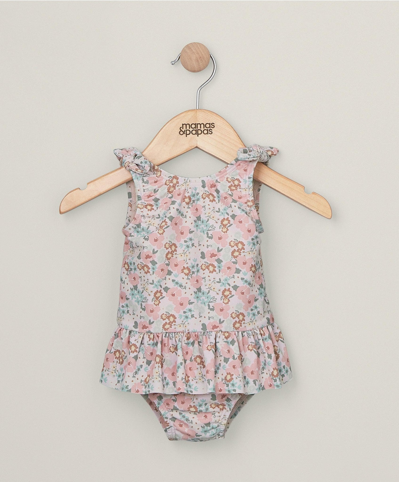 Mamas & Papas Floral Frill Swimsuit | Mamas & Papas, Babies, Nursing, Swimsuit