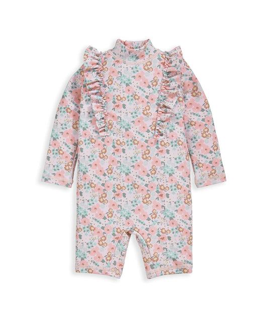 Mamas & Papas Floral Shortsleeve Rashsuit | Mamas & Papas, Babies, Nursing, Swimsuit