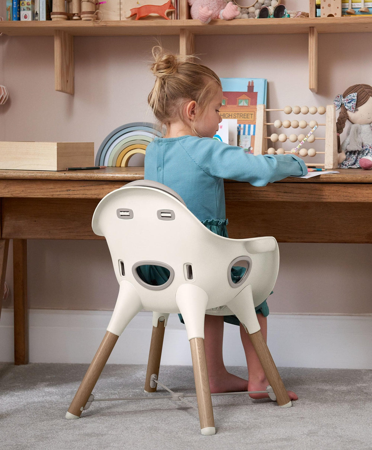 Mamas & Papas Juice Highchair - Croissant | Mamas & Papas, Babies, Nursing, Highchair