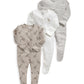 Mamas & Papas Giraffe Sleepsuits - 3 Pack | Mamas & Papas, Babies, Nursing, Sleepsuit