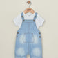 Mamas & Papas Denim Dungarees & White T Shirt - 2 Piece Set | Mamas & Papas, Babies, Nursing, Set