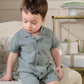 Mamas & Papas Shirt & Short Outfit Set - Green | Mamas & Papas, Babies, Nursing, Set