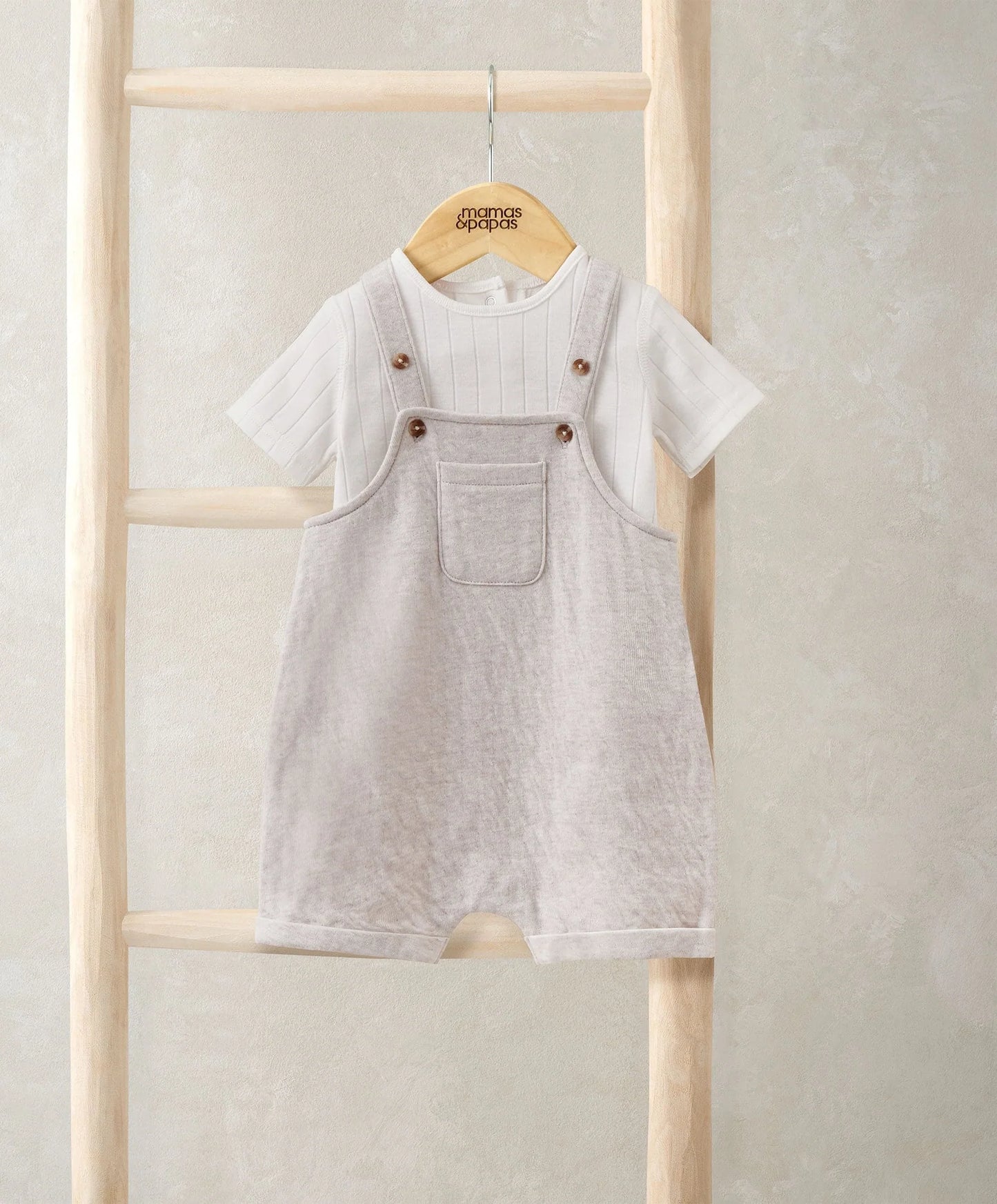 Shortie Dungarees & Bodysuit