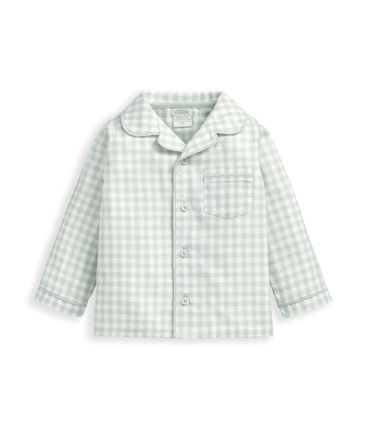 Mamas & Papas Check Woven Pyjamas - Blue | Mamas & Papas, Babies, Nursing, Sleepsuit