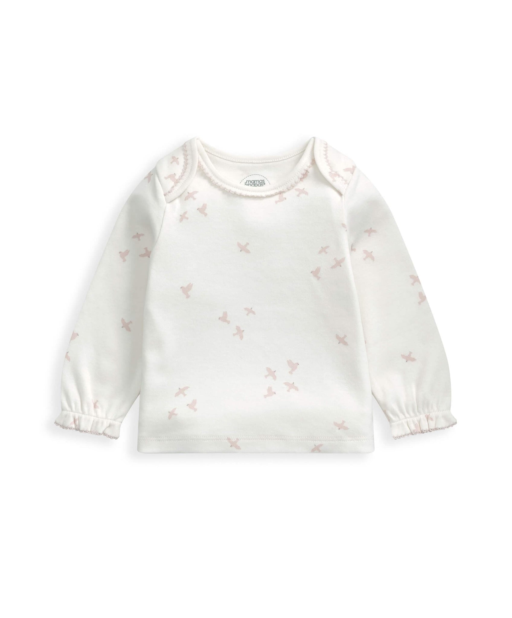 Mamas & Papas Flocking Bird Pyjamas (2 Piece) - Cream | Mamas & Papas, Babies, Nursing, Sleepsuit