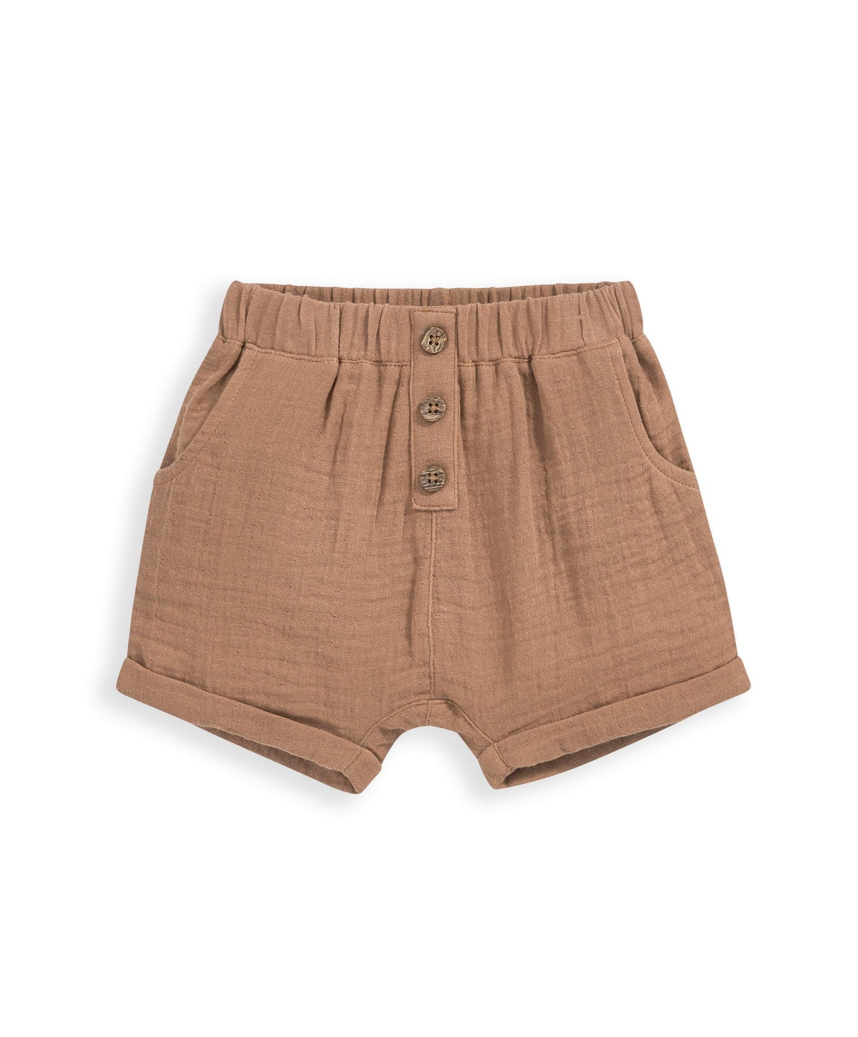 Mamas & Papas Linen Shorts - Brown | Mamas & Papas, Babies, Nursing, Short