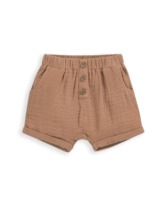 Mamas & Papas Linen Shorts - Brown | Mamas & Papas, Babies, Nursing, Short