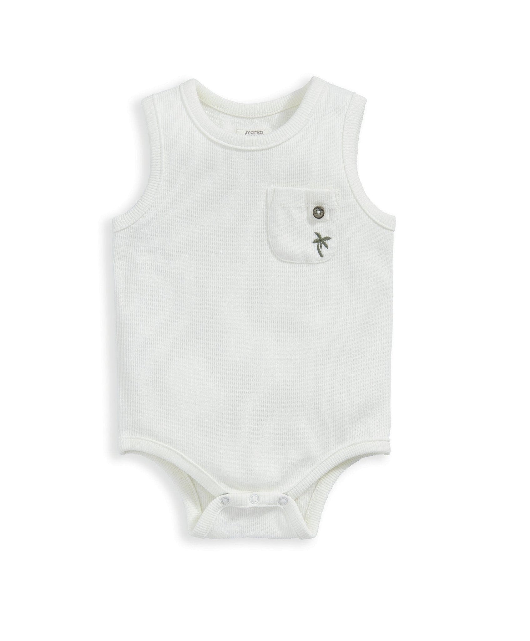 Mamas & Papas Sleeveless Bodysuit & Shorts Outfit Set | Mamas & Papas, Babies, Nursing, Set