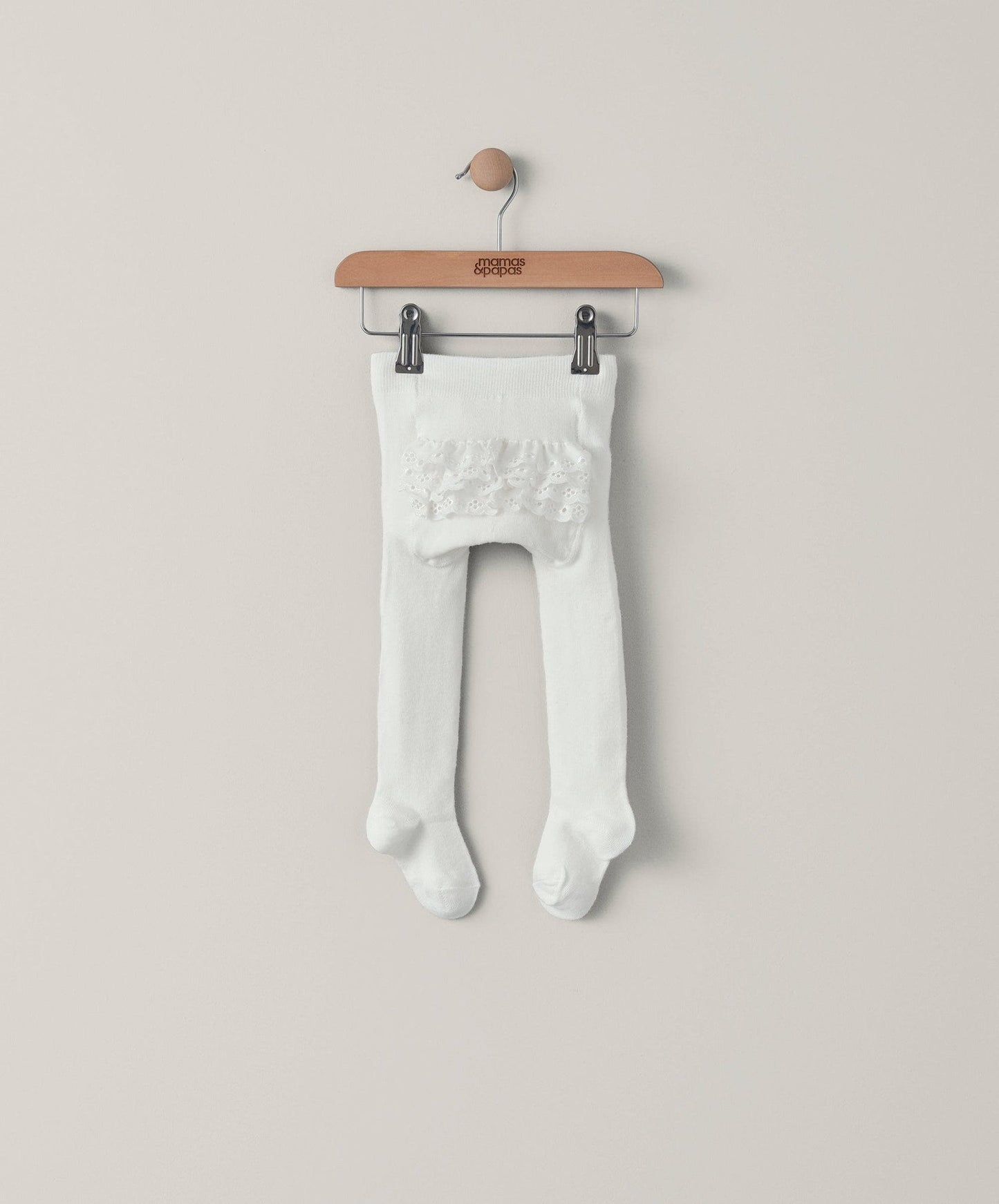 Mamas & Papas Ruffle Frill Tights Off-White | Mamas & Papas, Babies, Nursing, Tight