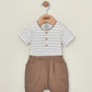 Mamas & Papas Stripe Bodysuit & Short Outfit Set | Mamas & Papas, Babies, Nursing, Sleepsuit