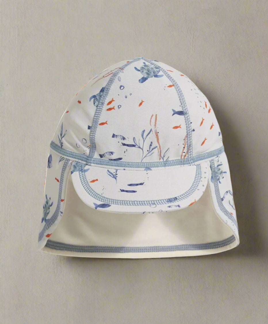 Mamas & Papas Deep Blue Sea Swim Hat | Mamas & Papas, Babies, Nursing, Hat