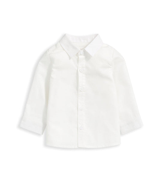 Mamas & Papas Baby Boys Shirt - White | Mamas & Papas, Babies, Nursing, Shirt