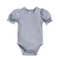 Mamas & Papas Ribbed Bodysuit - Heather | Mamas & Papas, Babies, Nursing, Bodysuit