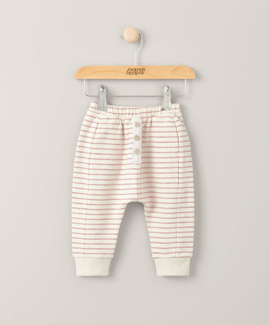 Mamas & Papas Striped Joggers - Cream | Mamas & Papas, Babies, Nursing, Pant