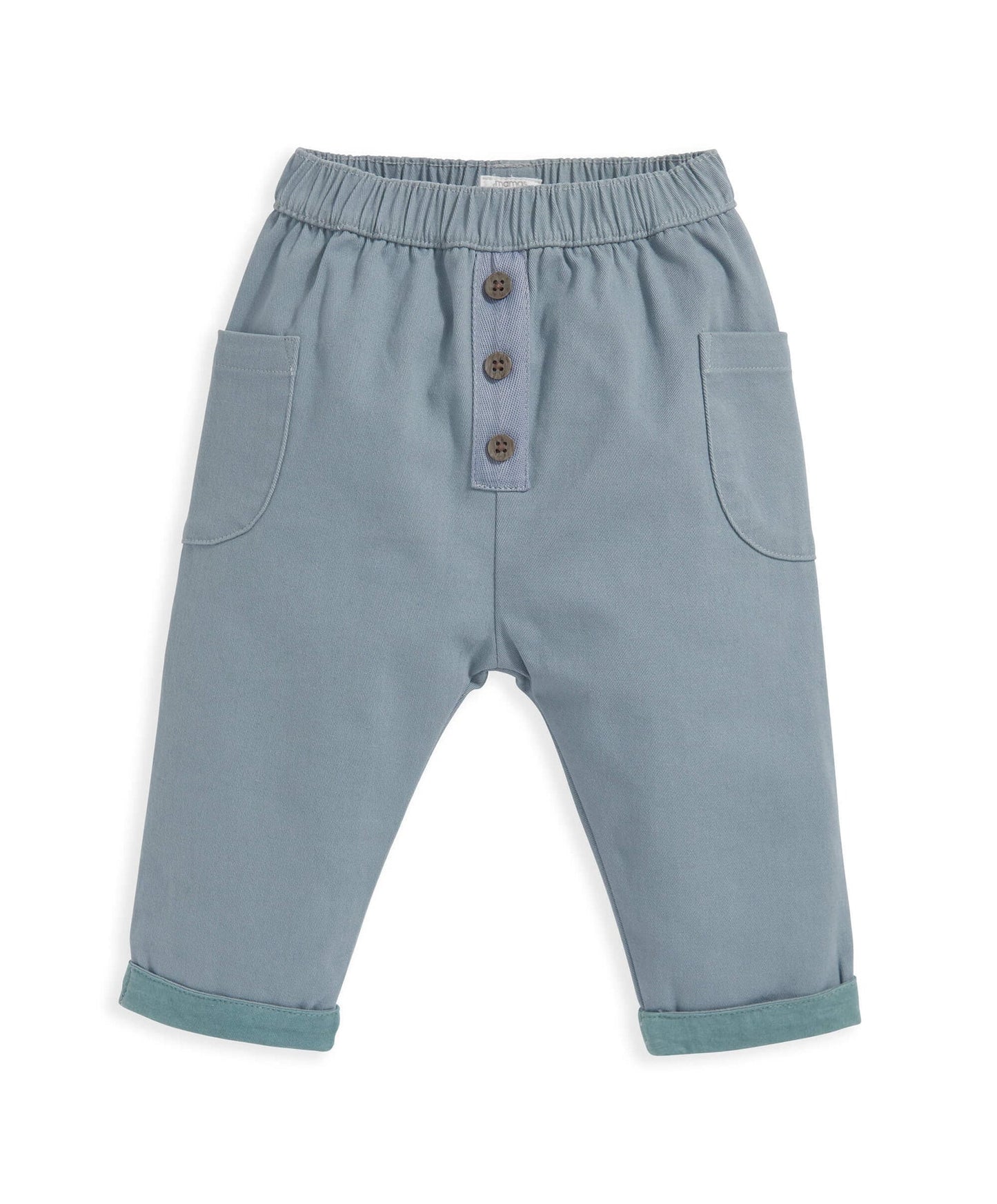 Mamas & Papas Twill Trousers - Blue | Mamas & Papas, Babies, Nursing, Pant