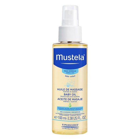 Massage Oil For Normal Skin 100ml | Skincare | Mustela for Mamas & Papas LB - 6hr