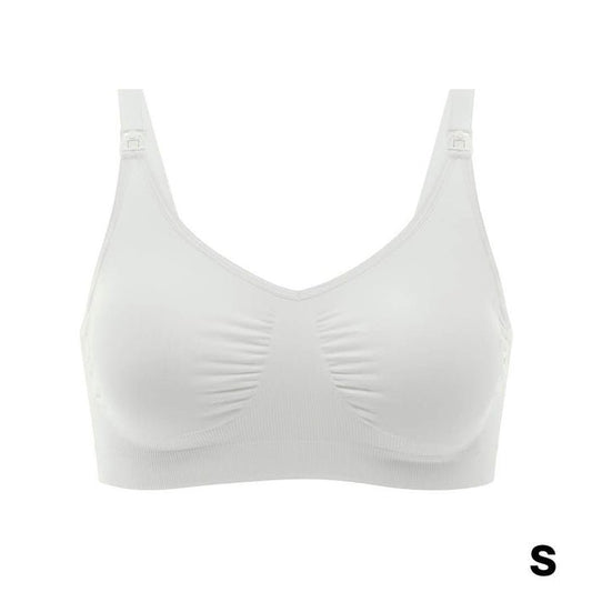 Maternity & Nursing Bra White - Small | Nursing Bra | Medela for Mamas & Papas LB - 6hr