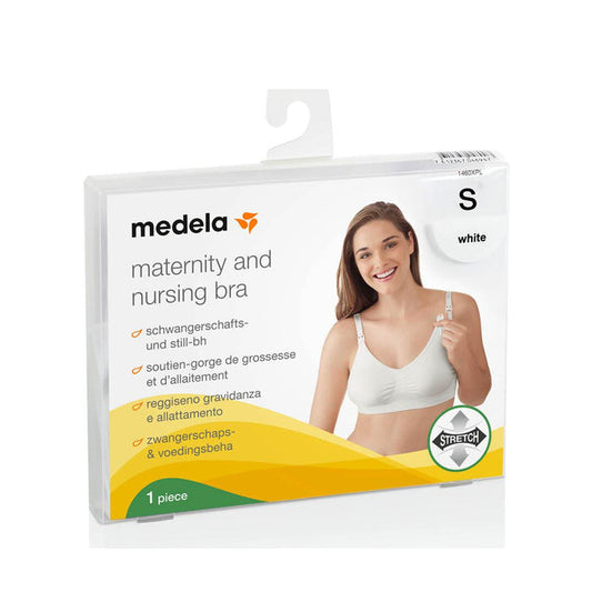 Medela Maternity & Nursing Bra White - Small | Mamas & Papas, Babies, Nursing, Nursing Bra