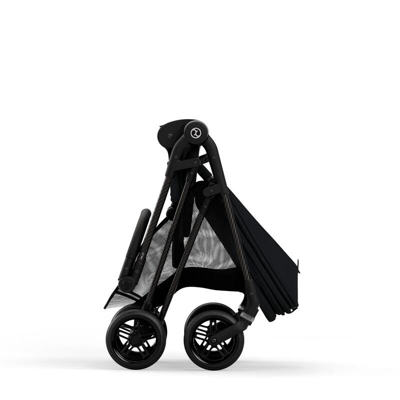 Melio Carbon Magic Black Stroller | Stroller | Cybex for Mamas & Papas LB - Baby Gear