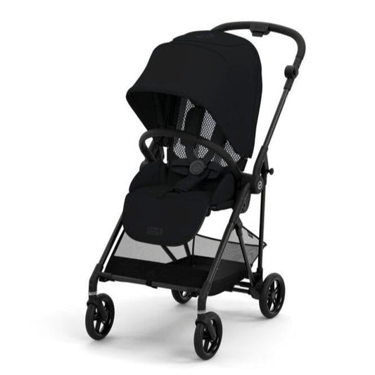 Melio Carbon Magic Black Stroller | Stroller | Cybex for Mamas & Papas LB - Baby Gear
