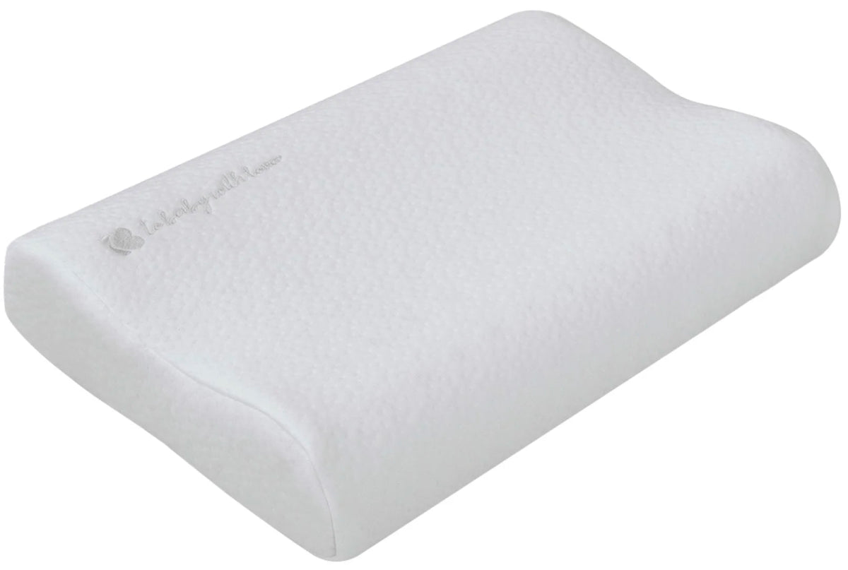 Memory Foam Ventilated Pillow - White | Pillow | KikkaBoo for Mamas & Papas LB - 6hr