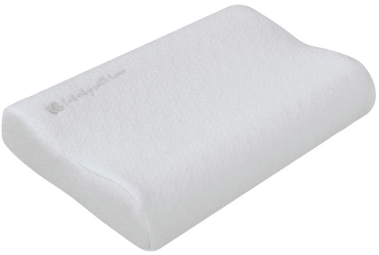 Memory Foam Ventilated Pillow - White | Pillow | KikkaBoo for Mamas & Papas LB - 6hr