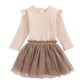 Mesh Tutu & Cotton Rich Bodysuit Outfit | Dress | Mamas & Papas for Mamas & Papas LB - 6hr