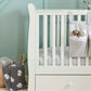 Mia Cotbed - White | Cot | Mamas & Papas for Mamas & Papas LB - Cots & Cotbeds