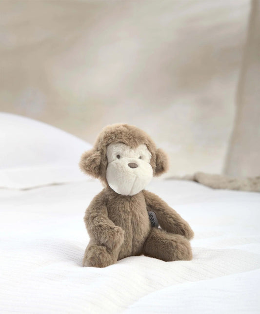 Monkeying Around Monty Monkey Beanie Toy | Plush & Soft Toy | Mamas & Papas for Mamas & Papas LB - 6hr
