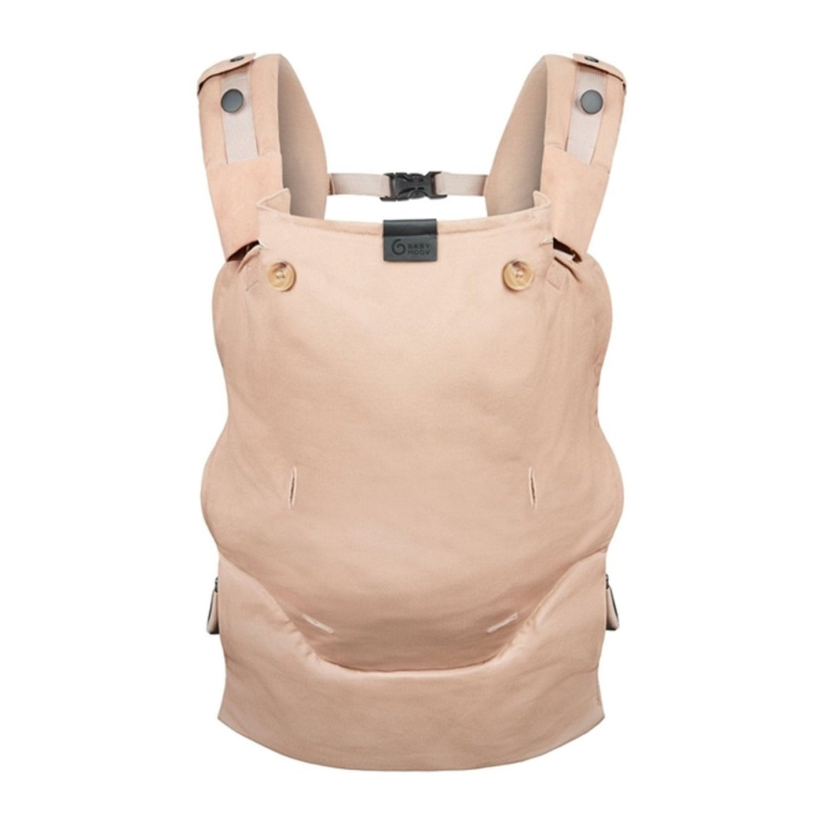 Moov & Boost Hazelnut Beige Convertible Back Baby Carrier | Carrier | Babymoov for Mamas & Papas LB - Baby Gear