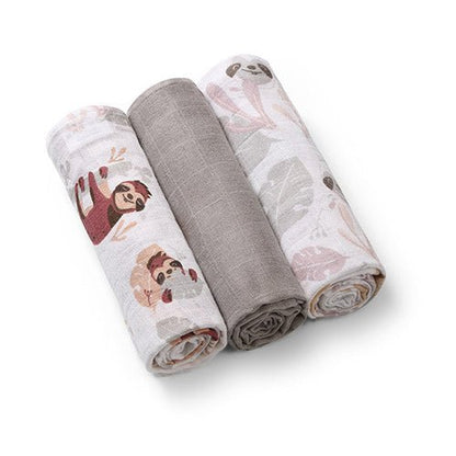Muslin Diapers Super Soft Pack of 3 | Swaddling Blanket | Babyono for Mamas & Papas LB - 6hr