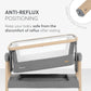 Nanna Bedside Crib - Dark Grey | Bedside Crib | KikkaBoo for Mamas & Papas LB - Cribs & Bassinets