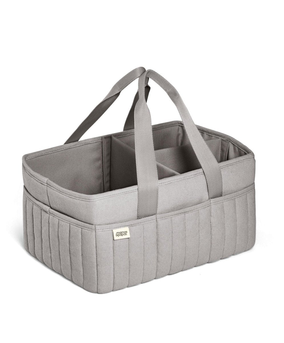 Nappy Caddy - Soft Grey Waffle | Nappy Caddy | Mamas & Papas for Mamas & Papas LB - Baby Changing & hygiene