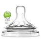 Natural 2 teat with Assorted Flow 1m+ | Bottle Teat | Avent for Mamas & Papas LB - 6hr