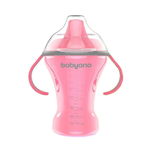 Natural Nursing Non - Spill Cup with Hard Mouthpiece 260ml - Assorted | Training Cup | Babyono for Mamas & Papas LB - 6hr